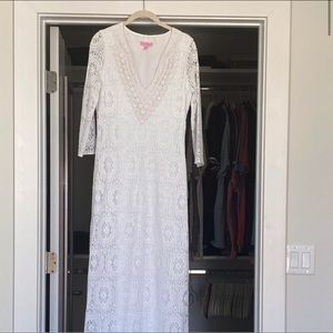 Lilly Pulitzer Sharrie Caftan maxi dress M NWOT